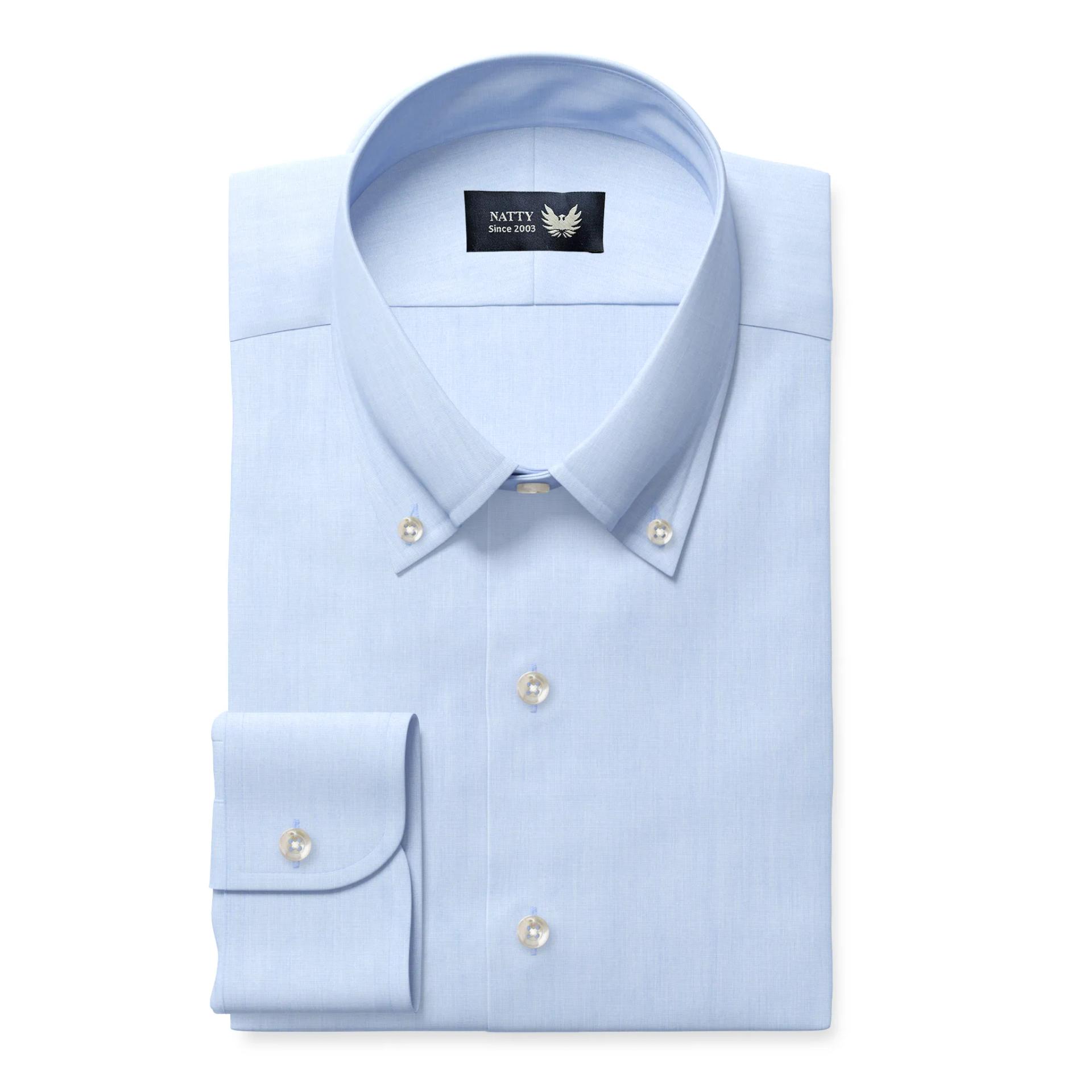 Sky End On End Button Down