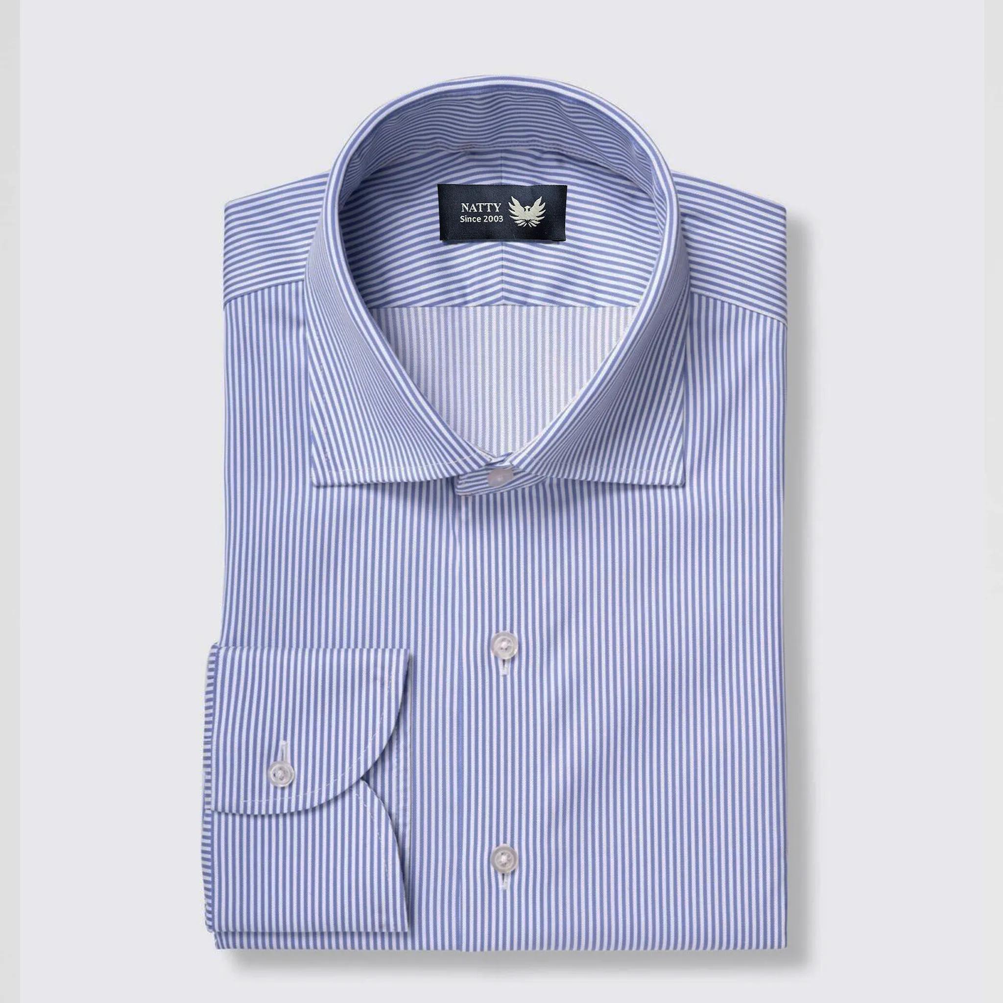 Classic Navy Blue Stripes image