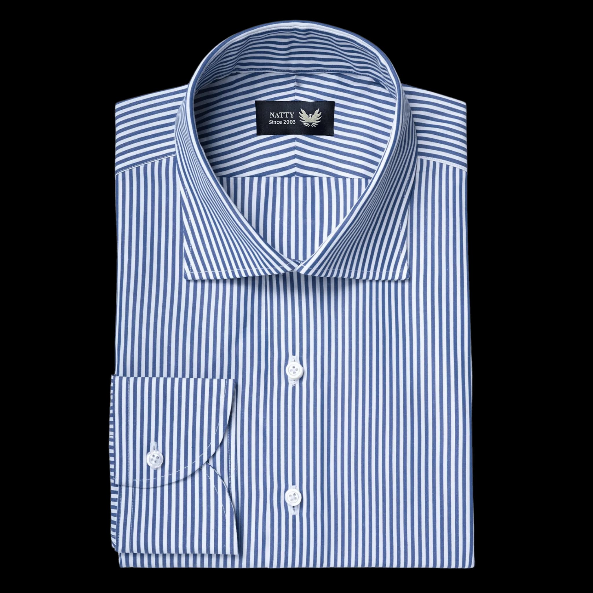 Navy Blue Bengal Stripes image