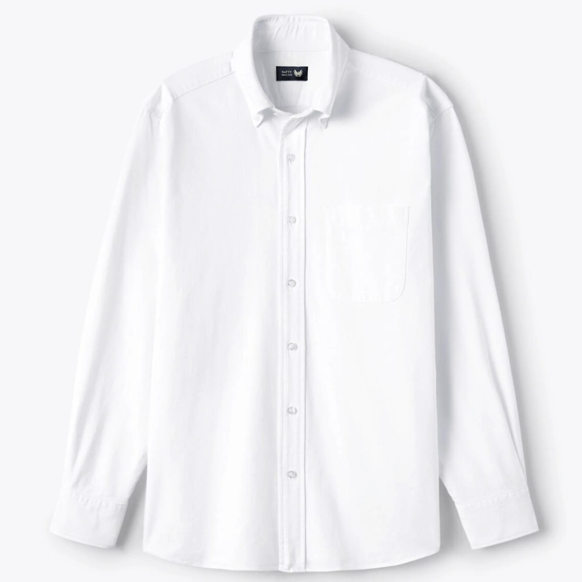 White Oxford Button Down