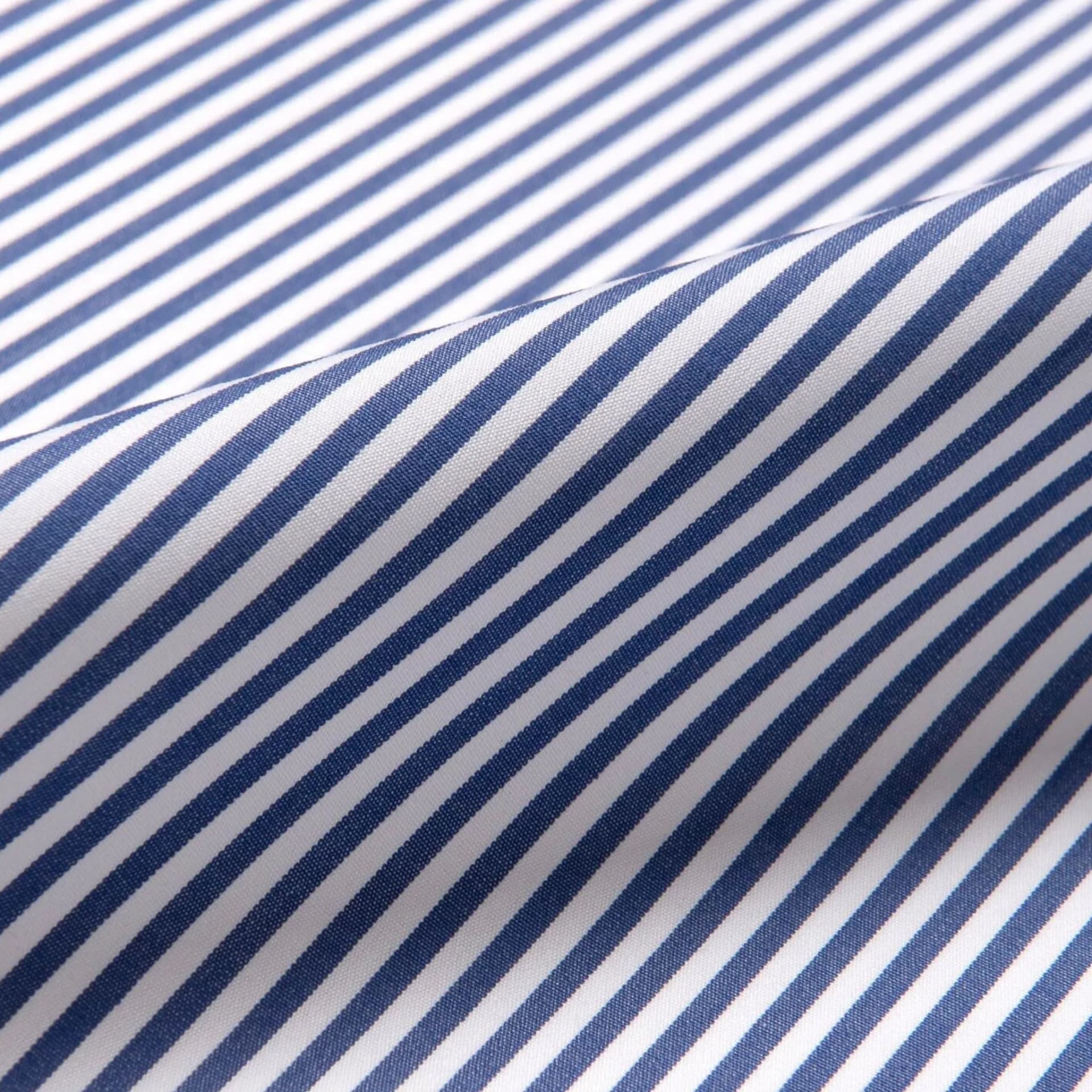 Navy Blue Bengal Stripes - alternate view