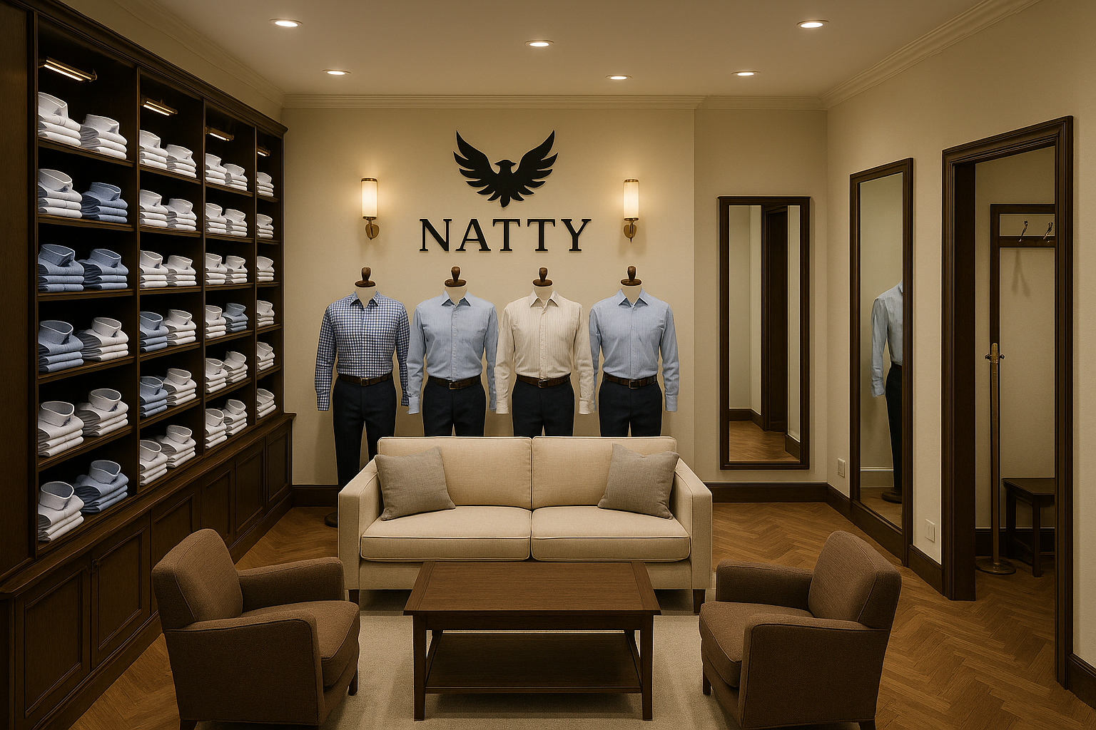 Natty Shirts Fashion Avenue showroom