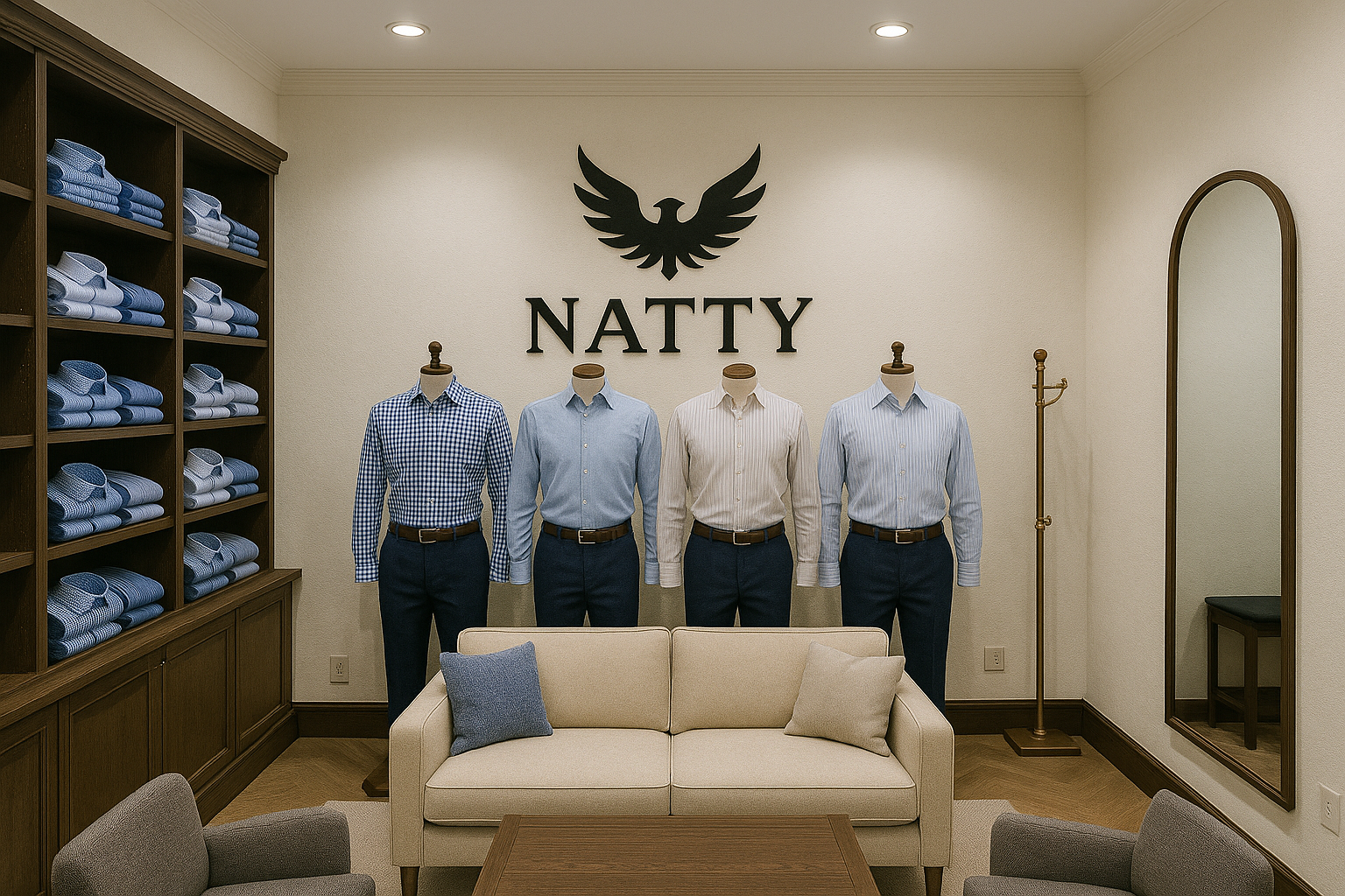 Natty Shirts Soho New York showroom